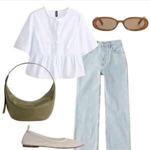 Viral H&M peplum top